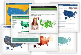 Maps for any websites