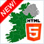 SVG Map of Ireland counties