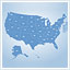 US Flash map Silver (with FLA source)