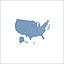 Mini USA Map Locator
