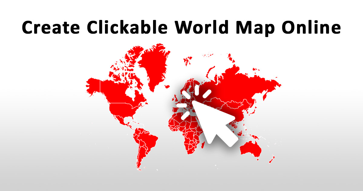 Clickable World Map